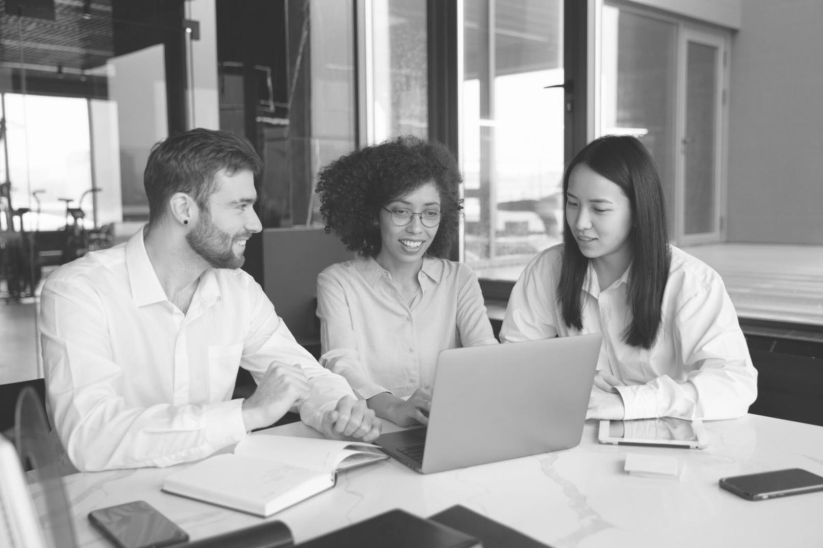 Professional analyzing financial data and spreadsheet models